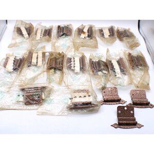 Amerock H-type Hammered Copper Spade Tip Hinges (33) Colonial 3/8" Offset BP1638